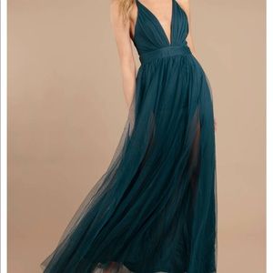 Here To Slay Plunging Dress